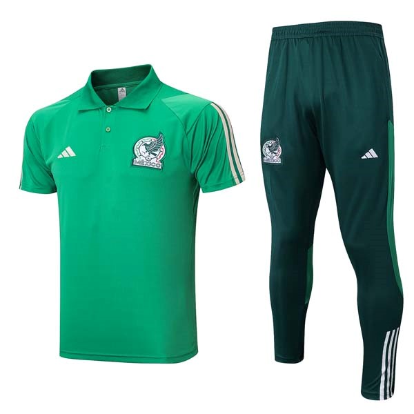 Polo Messico Set Completo 23/24 Verde